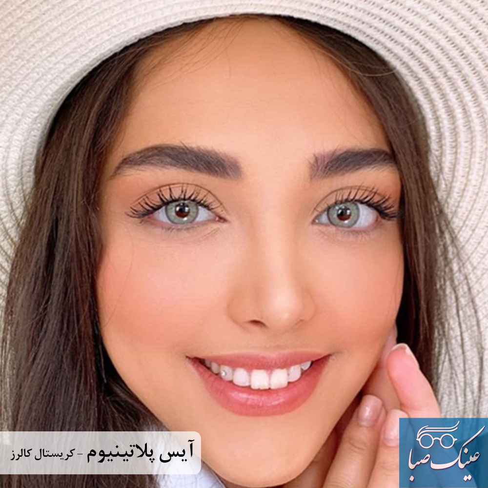 لنزرنگی فصلی کریستال کالرز - آیس پلاتینیوم