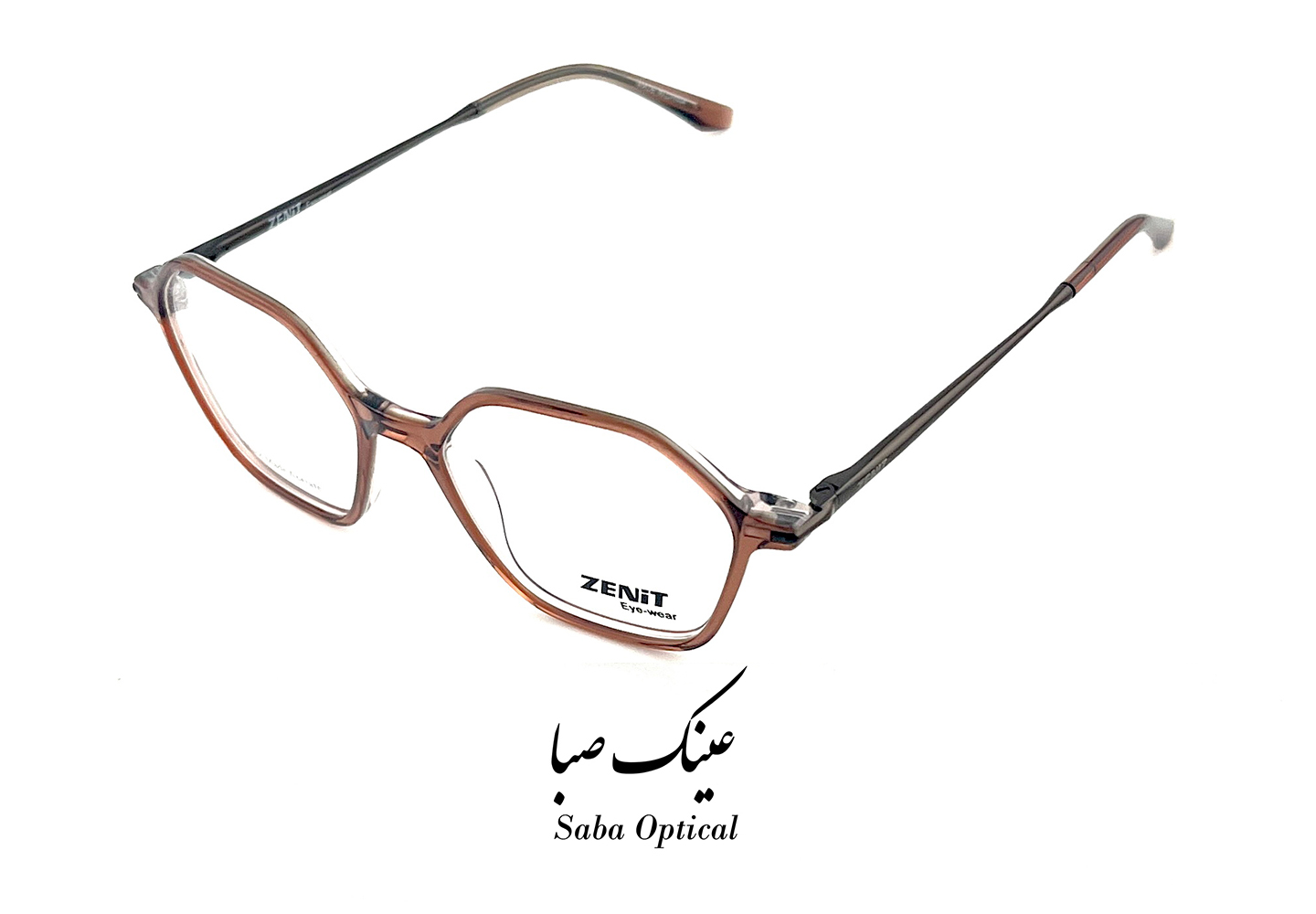 عینک طبی کاوردار زنیت مدل ZE6086 - Image 5