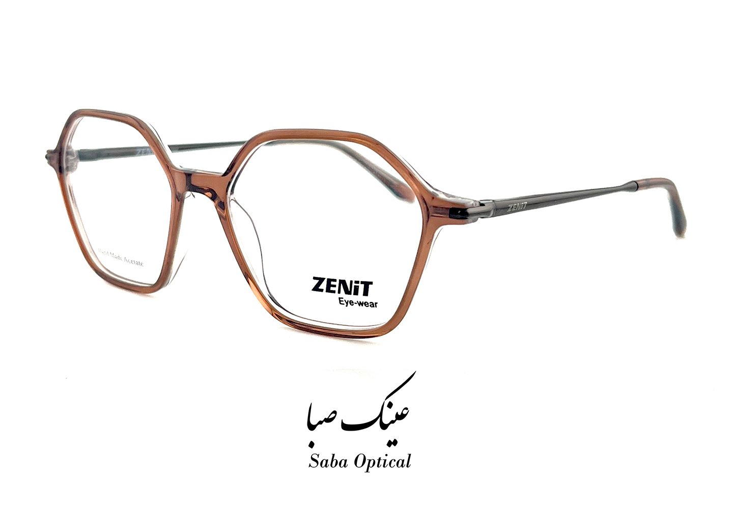 عینک طبی کاوردار زنیت مدل ZE6086