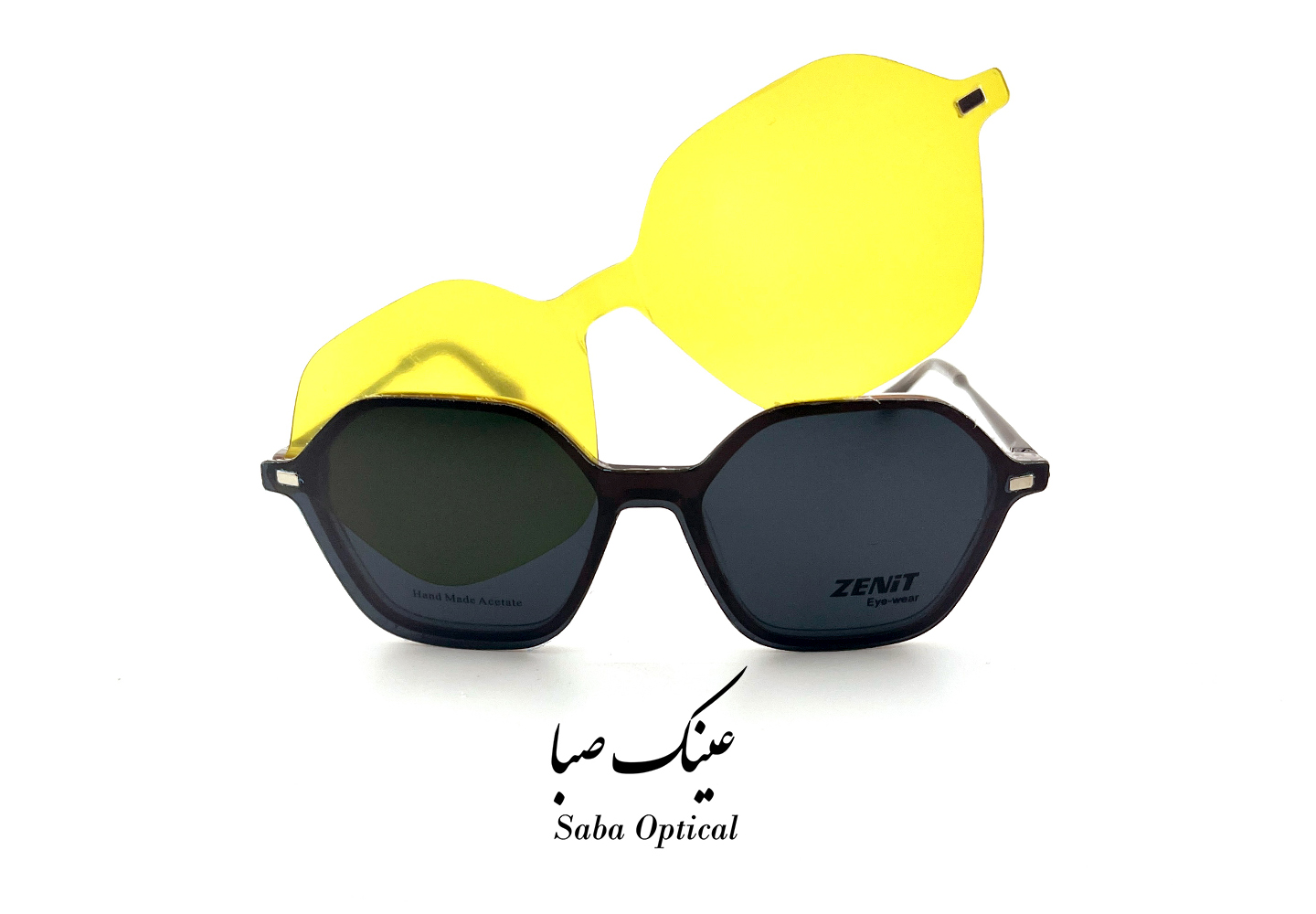 عینک طبی کاوردار زنیت مدل ZE6086 - Image 2