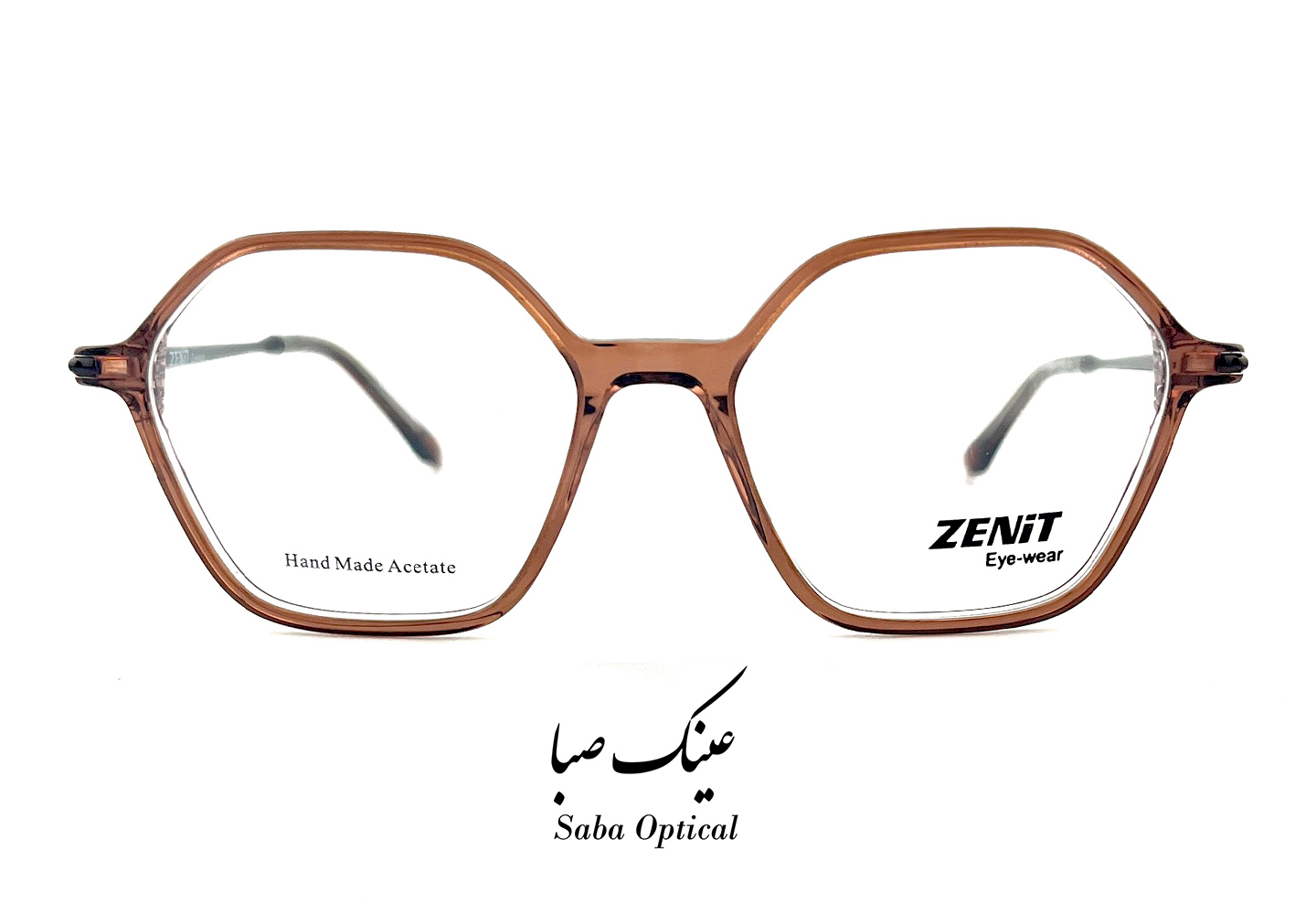 عینک طبی کاوردار زنیت مدل ZE6086 - Image 3