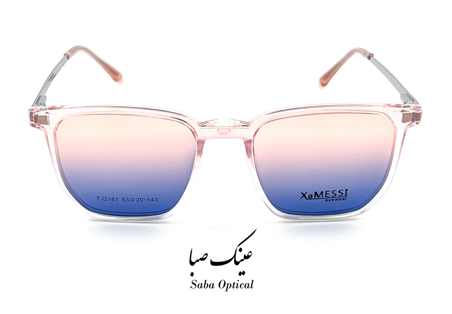 عینک طبی کاوردار ژامسی مدل TJ2181 - Image 6