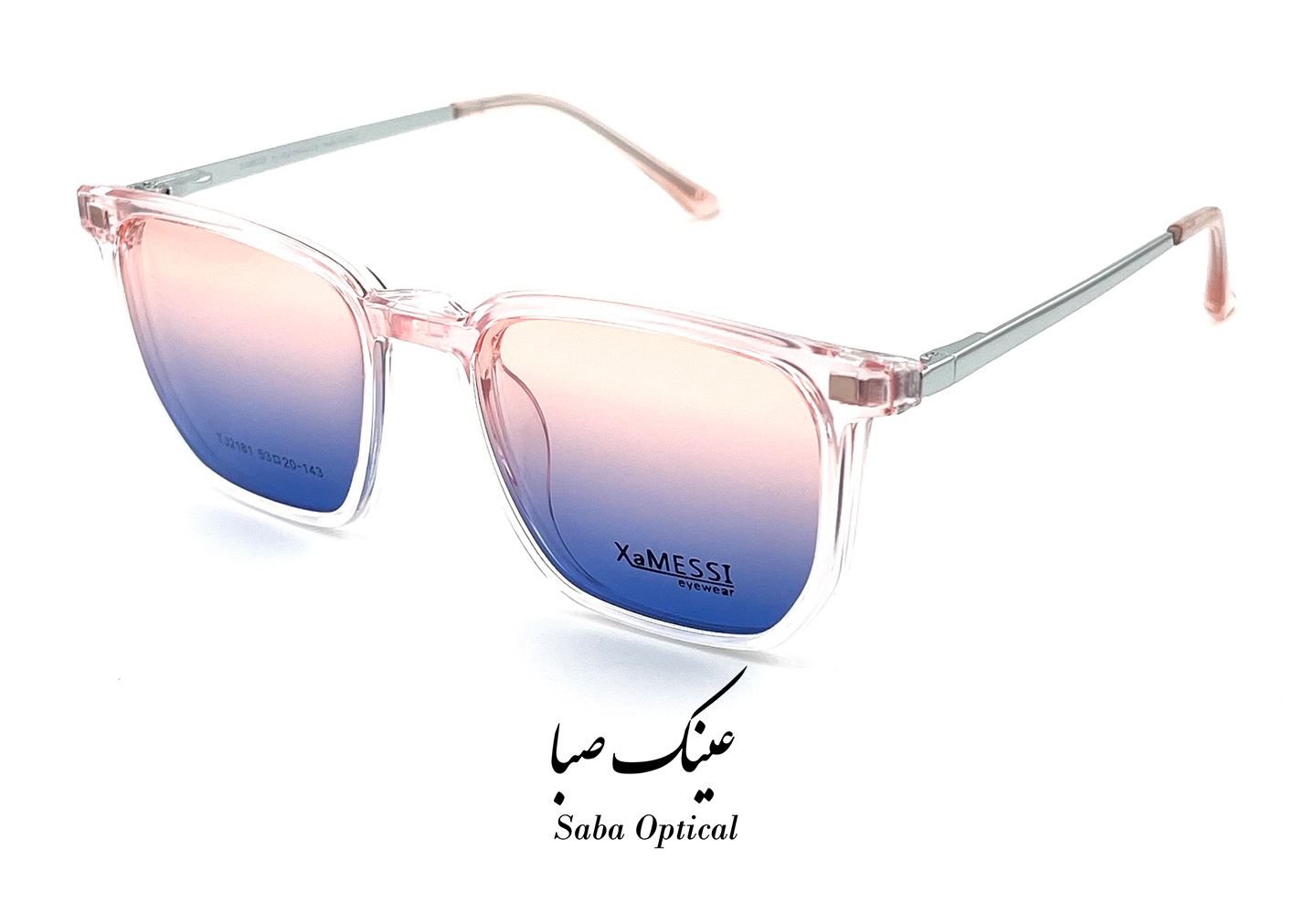 عینک طبی کاوردار ژامسی مدل TJ2181 - Image 7