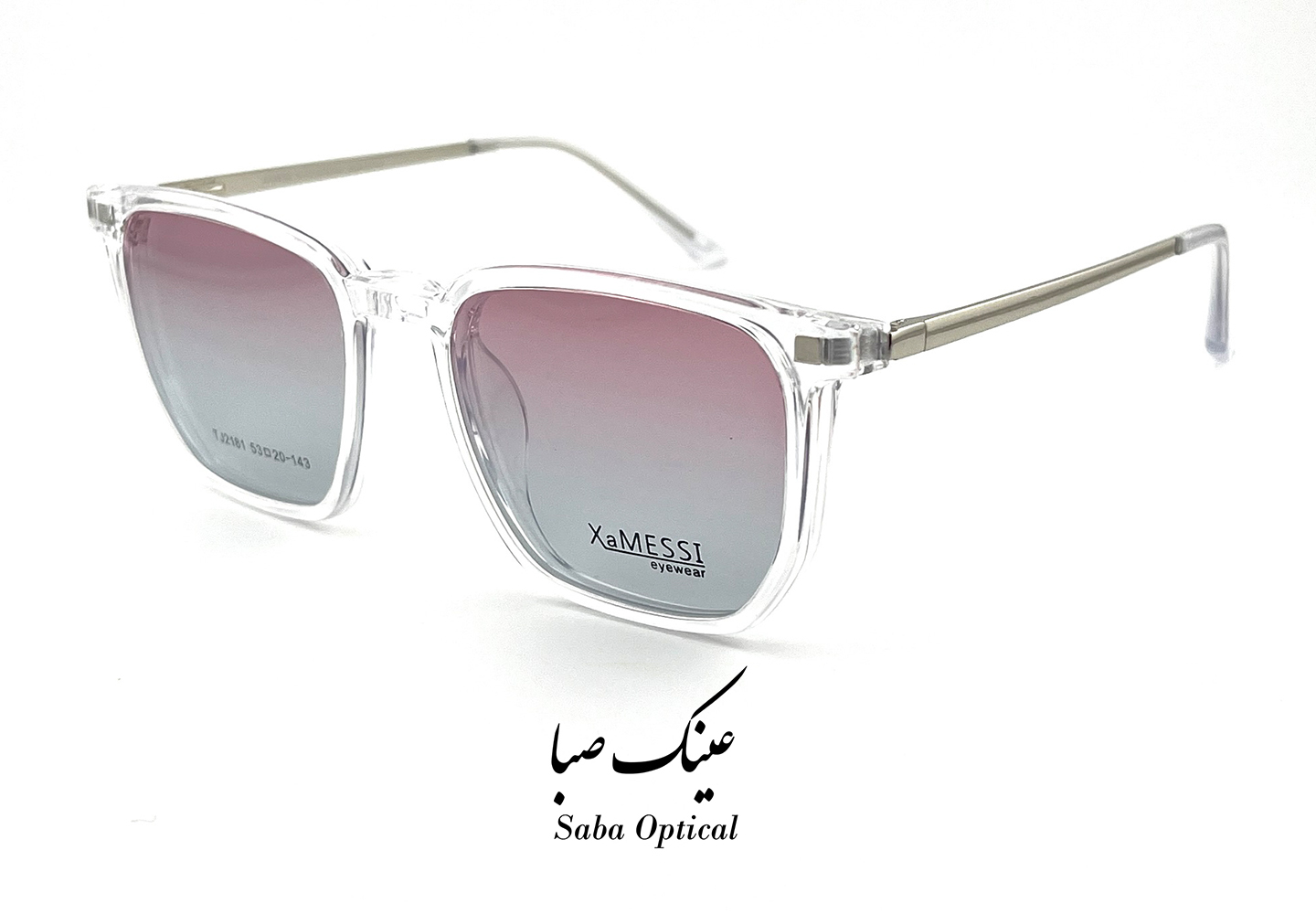 عینک طبی کاوردار ژامسی مدل TJ2181 - Image 12