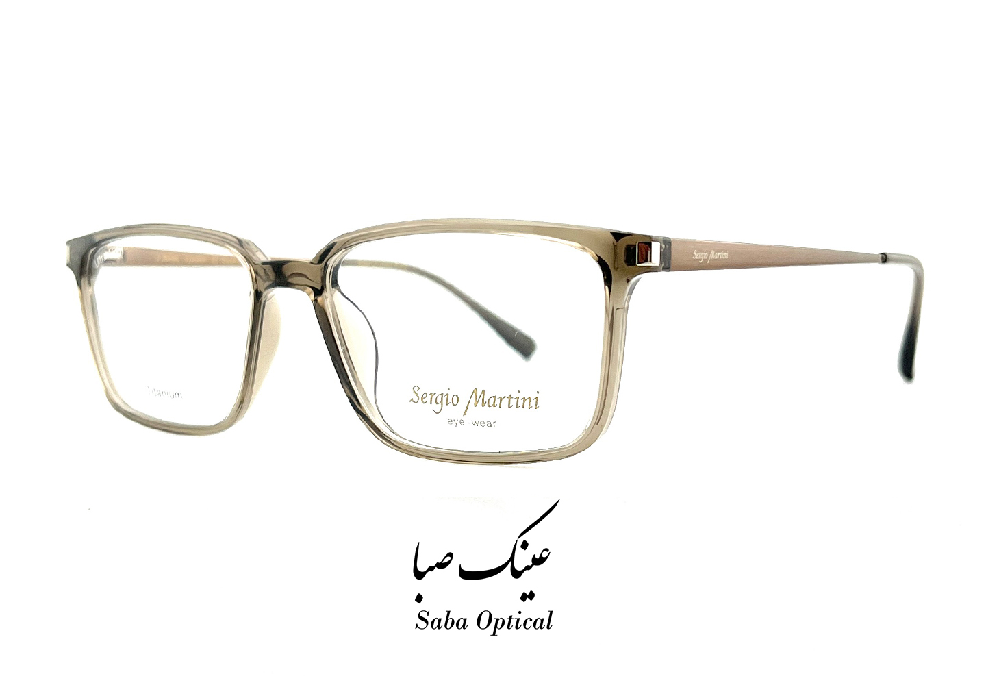 عینک طبی تیتانیوم سرجیو مارتینی مدل SM5205 اصل - Image 2