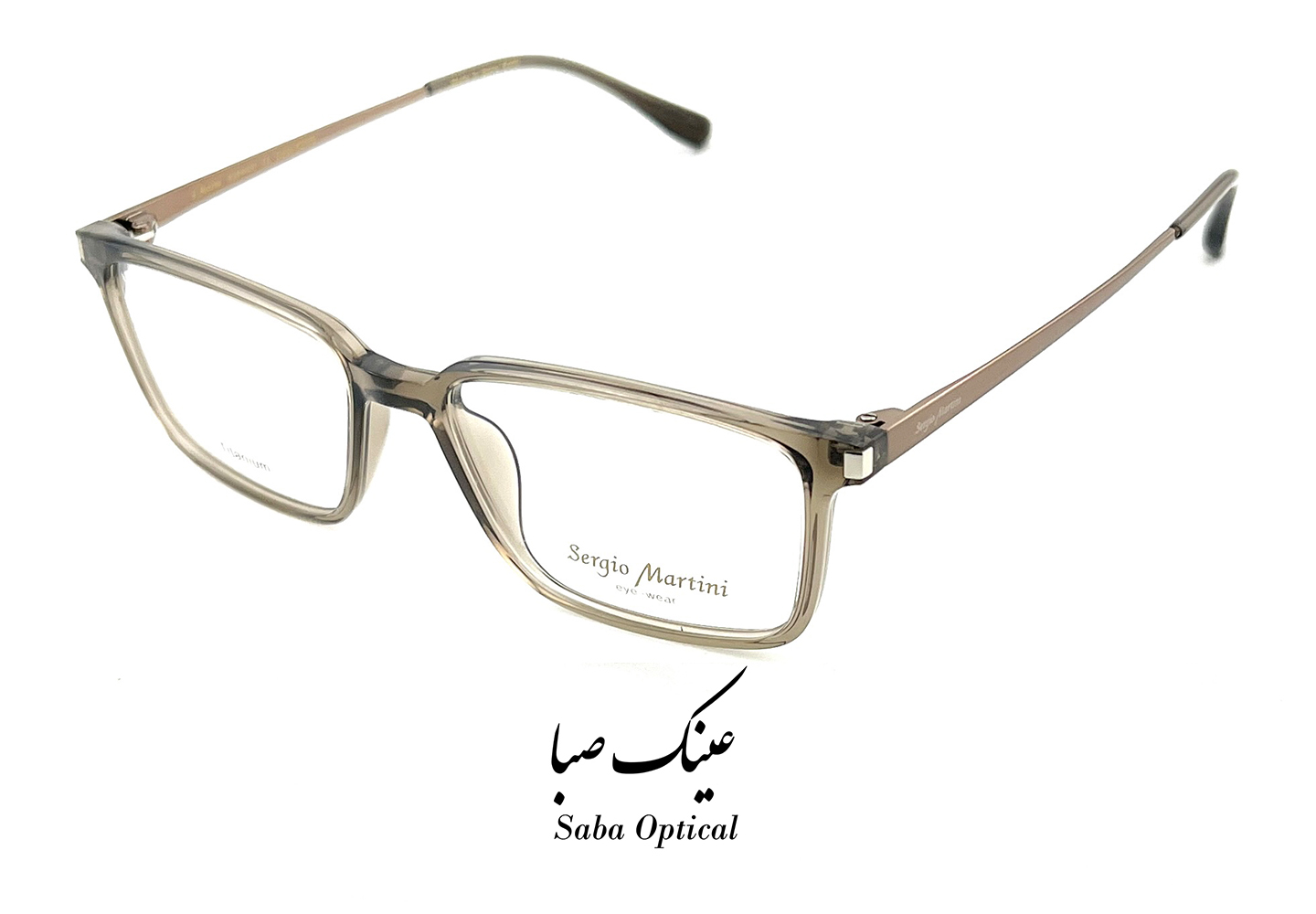 عینک طبی تیتانیوم سرجیو مارتینی مدل SM5205 اصل - Image 5
